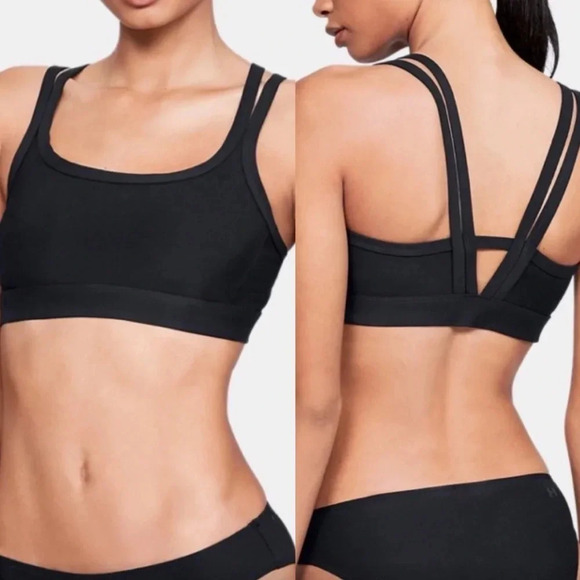 UNDER ARMOUR Women’s Black Swim Mid Top S - Picture 1 of 5